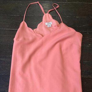 J Crew Scallop Tank Top